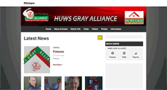 Desktop Screenshot of huwsgrayalliance.pitchero.com