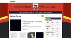 Desktop Screenshot of hampshirepremierleague.pitchero.com