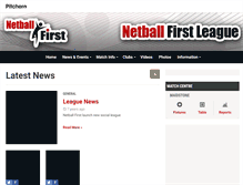 Tablet Screenshot of netballfirstmaidstone.pitchero.com