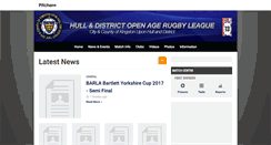 Desktop Screenshot of hullopenagerugbyleague.pitchero.com