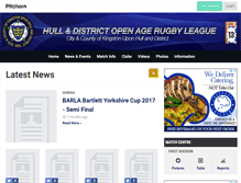 Tablet Screenshot of hullopenagerugbyleague.pitchero.com