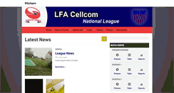 Desktop Screenshot of lfacellcomleague.pitchero.com