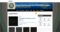 Desktop Screenshot of northnorthumberlandleague.pitchero.com