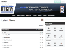 Tablet Screenshot of league1.pitchero.com