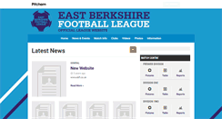 Desktop Screenshot of eastberkshirefootballleague.pitchero.com