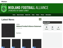 Tablet Screenshot of midlandfootballalliance.pitchero.com
